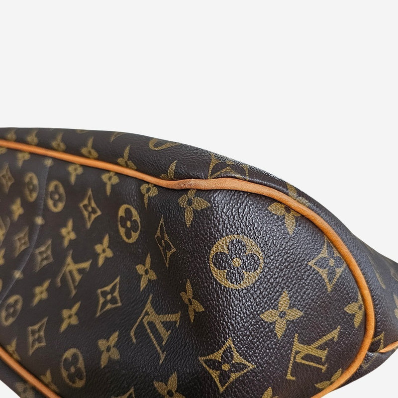 Monogram canvas delightful tote PM