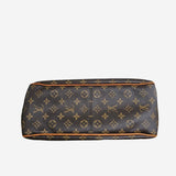 Monogram canvas delightful tote PM