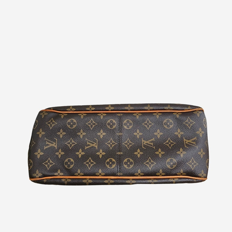 Monogram canvas delightful tote PM