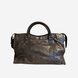 Mørkebrun city bag