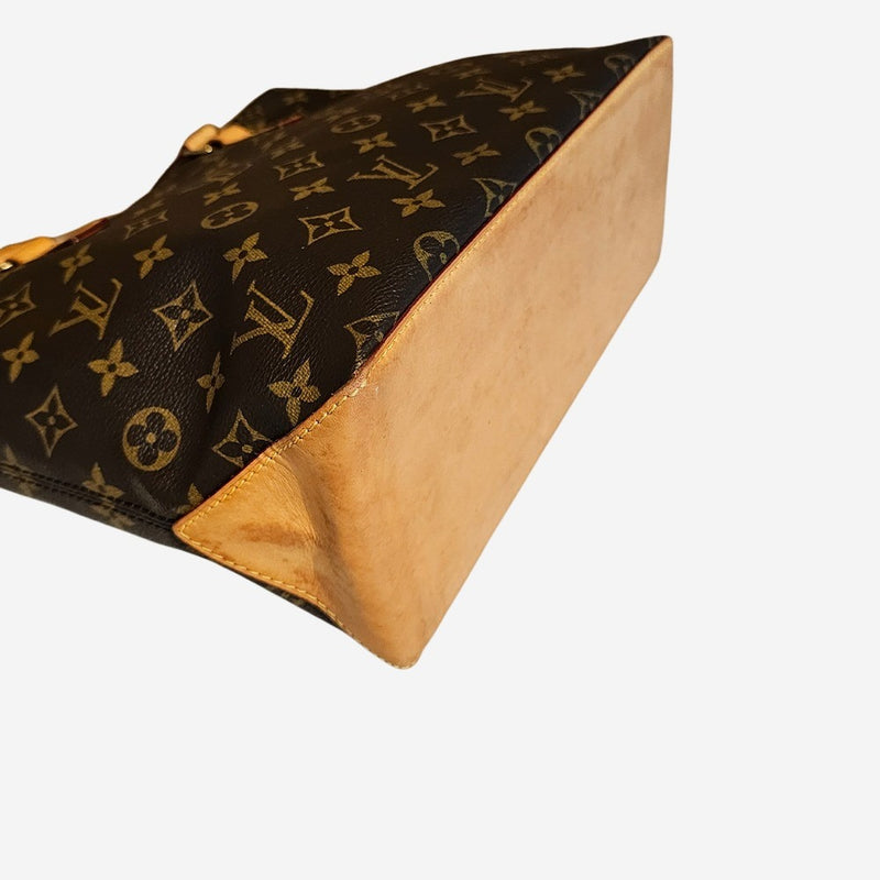 Monogram canvas Cabas Piano