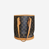 Monogram canvas bucket pm