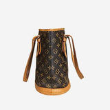Monogram canvas bucket pm