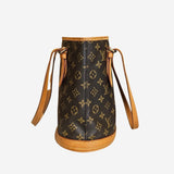 Monogram canvas bucket pm