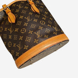 Monogram canvas bucket pm