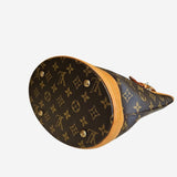 Monogram canvas bucket pm