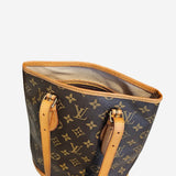 Monogram canvas bucket pm