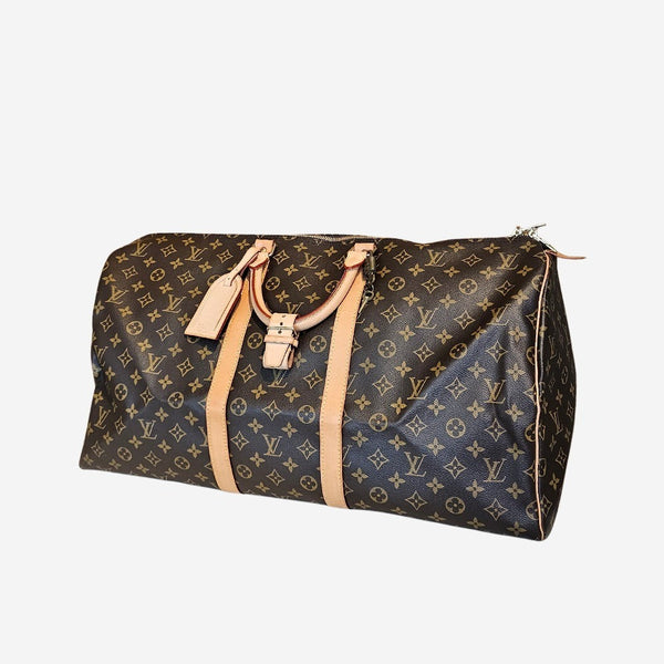 MONOGRAM CANVAS KEEPALL 55