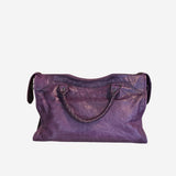 mørklilla CITY BAG