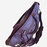 mørklilla CITY BAG