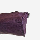 mørklilla CITY BAG