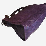 mørklilla CITY BAG