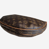 MONOGRAM CANVAS CROISSANT MM