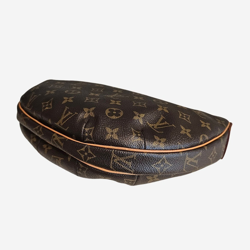 MONOGRAM CANVAS CROISSANT MM