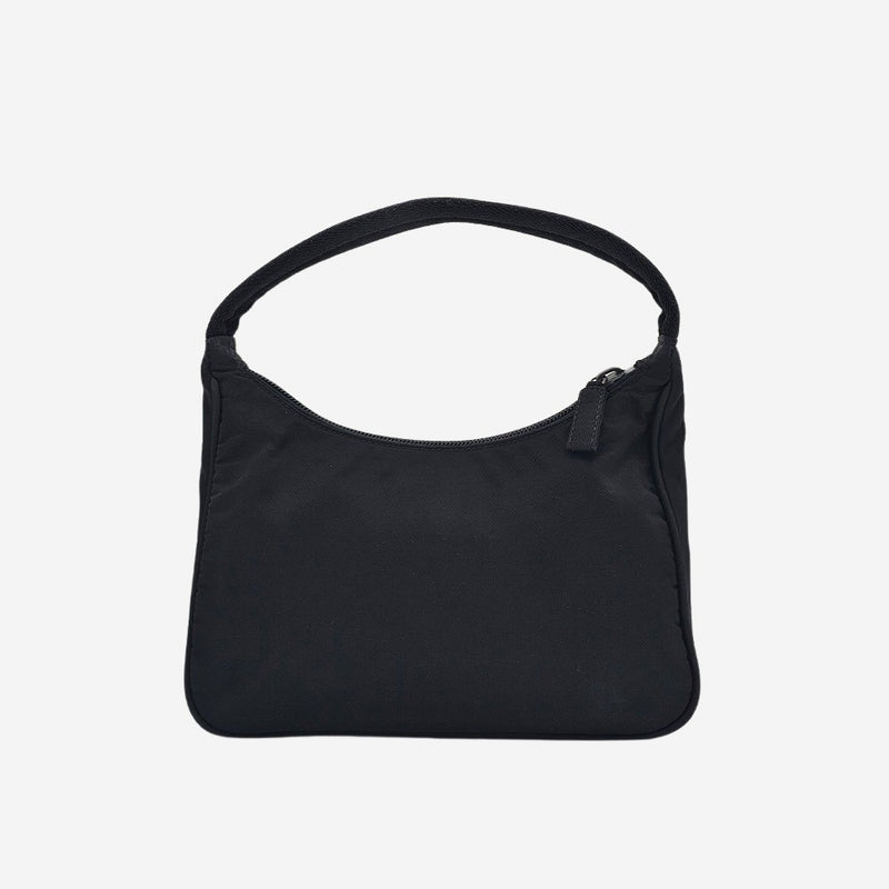 Sort Nylon Hobo