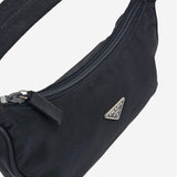 Sort Nylon Hobo