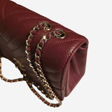 Chevron bordeaux full flap