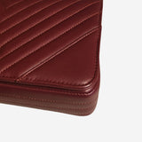 Chevron bordeaux full flap