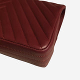 Chevron bordeaux full flap