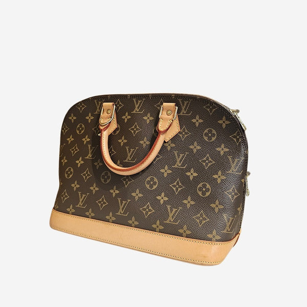 Monogram Canvas Alma PM