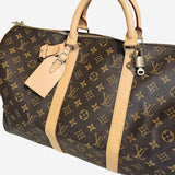 MONOGRAM CANVAS KEEPALL 50