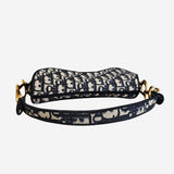 Oblique Jacquard saddle bag
