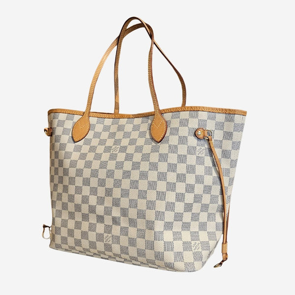 Damier Azur NEVERFULL MM