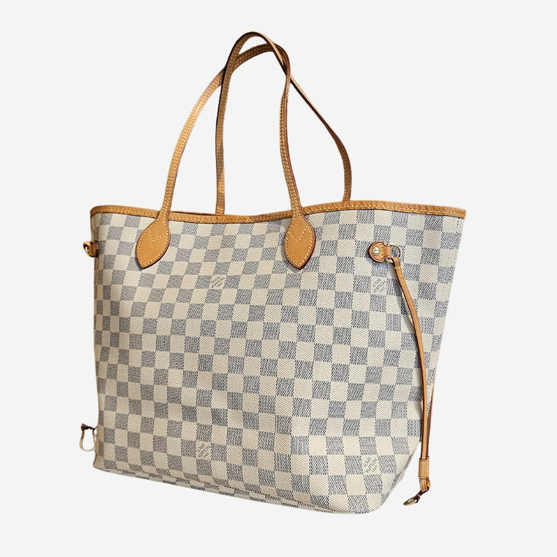 Damier Azur NEVERFULL MM
