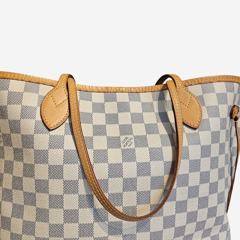 Damier Azur NEVERFULL MM