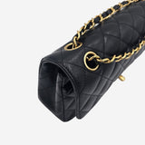 CAVIAR SMALL CLASSIC DOUBLE FLAP