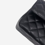 CAVIAR SMALL CLASSIC DOUBLE FLAP