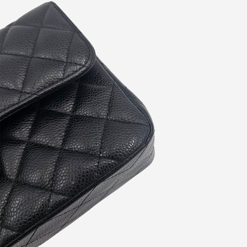 CAVIAR SMALL CLASSIC DOUBLE FLAP