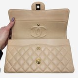 CAVIAR MEDIUM CLASSIC DOUBLE FLAP