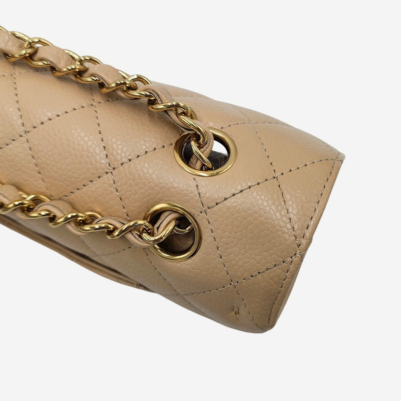 CAVIAR MEDIUM CLASSIC DOUBLE FLAP