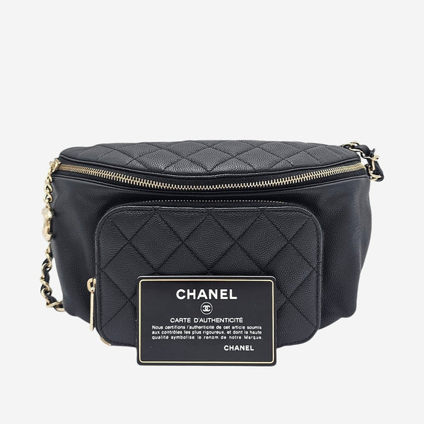 Caviar business affinity waist bag Small