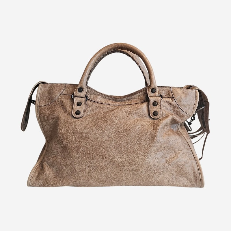 Beige CITY BAG
