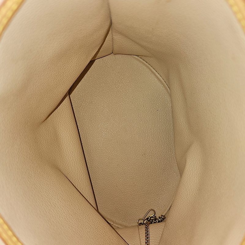 Monogram canvas bucket pm