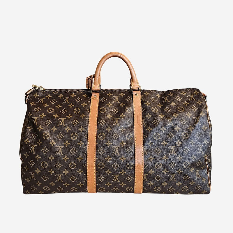 MONOGRAM CANVAS KEEPALL 55 BANDOULIERE