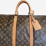 MONOGRAM CANVAS KEEPALL 55 BANDOULIERE