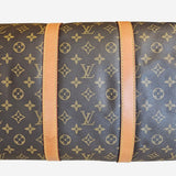 MONOGRAM CANVAS KEEPALL 55 BANDOULIERE