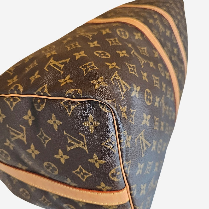 MONOGRAM CANVAS KEEPALL 55 BANDOULIERE
