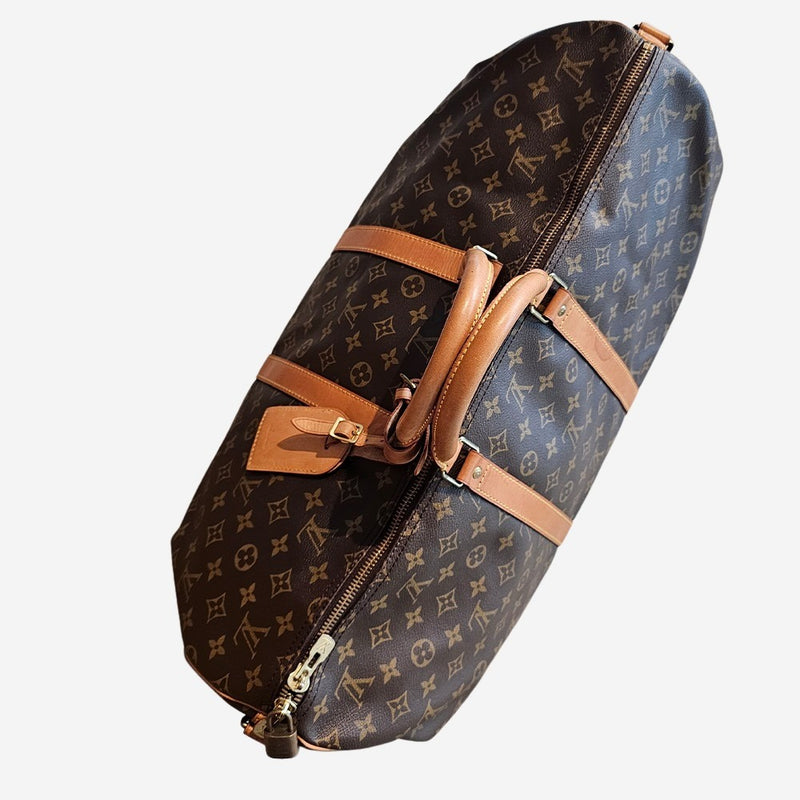 MONOGRAM CANVAS KEEPALL 55 BANDOULIERE
