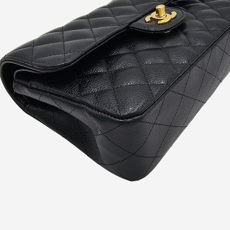 CAVIAR SMALL CLASSIC DOUBLE FLAP