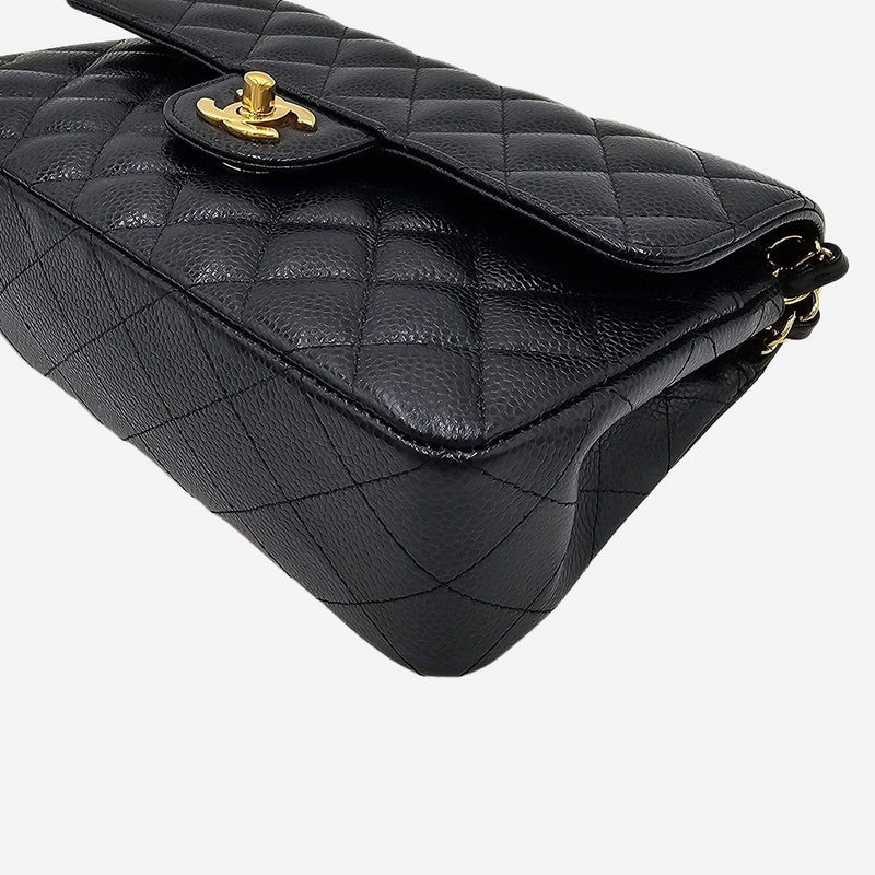 CAVIAR SMALL CLASSIC DOUBLE FLAP