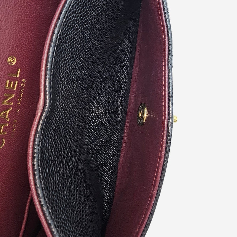 CAVIAR SMALL CLASSIC DOUBLE FLAP