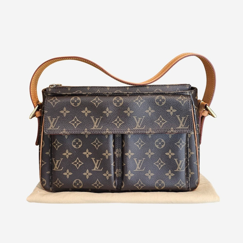 MONOGRAM CANVAS VIVA CITE GM