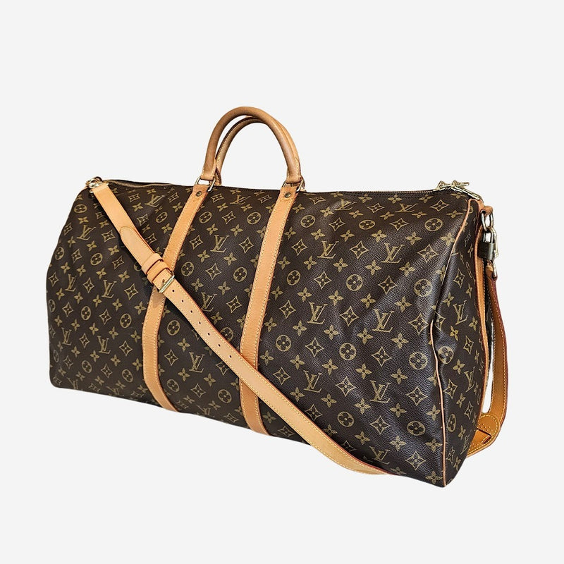 MONOGRAM CANVAS KEEPALL 60 BANDOULIERE