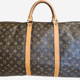 MONOGRAM CANVAS KEEPALL 60 BANDOULIERE