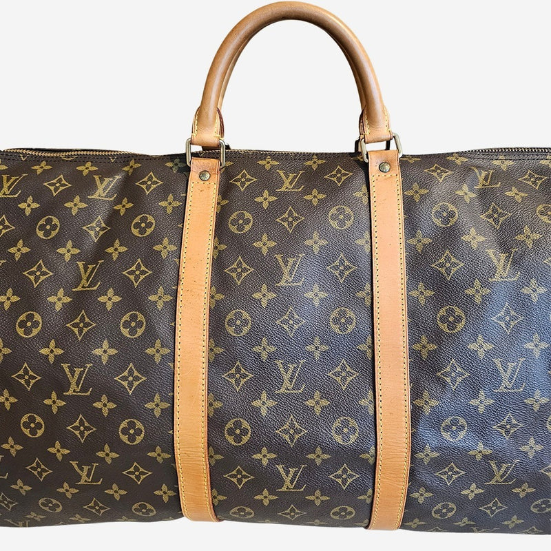 MONOGRAM CANVAS KEEPALL 60 BANDOULIERE