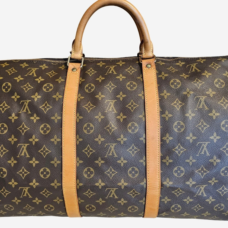 MONOGRAM CANVAS KEEPALL 60 BANDOULIERE